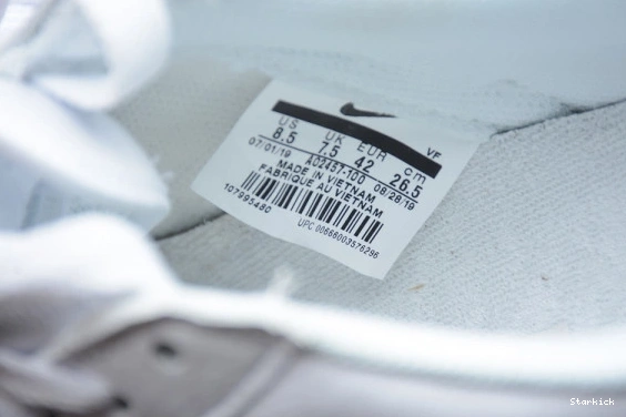 AIR Nike Force All-White NYC QS 1 Connect AO2457-100 1117